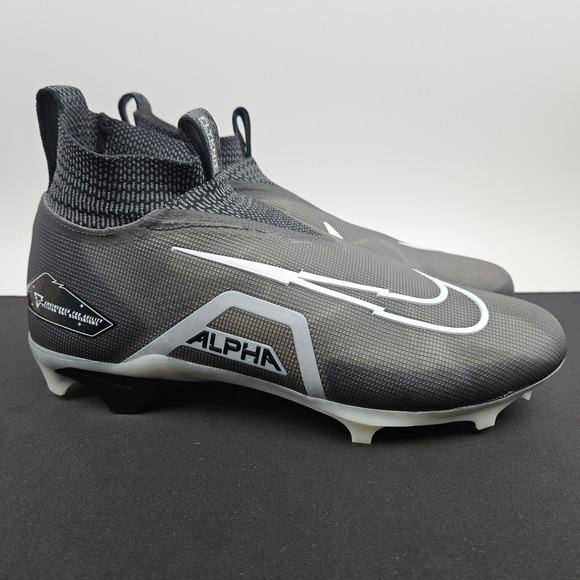 Nike Alpha Menace Elite 3 Flyknit Football Cleats Men's Size 14 CT6648-001 New